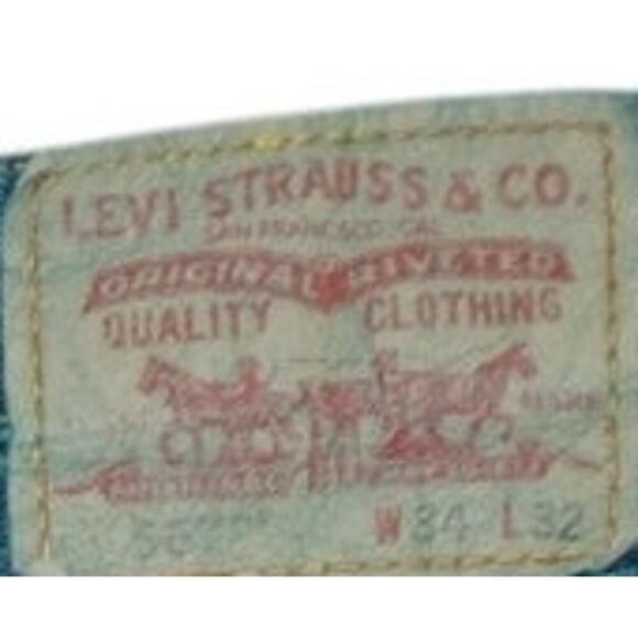 Nasty Gal x Levi’s Reworked Button-Fly Cutoff Shorts – Size M / W32 - Picture 4 of 4